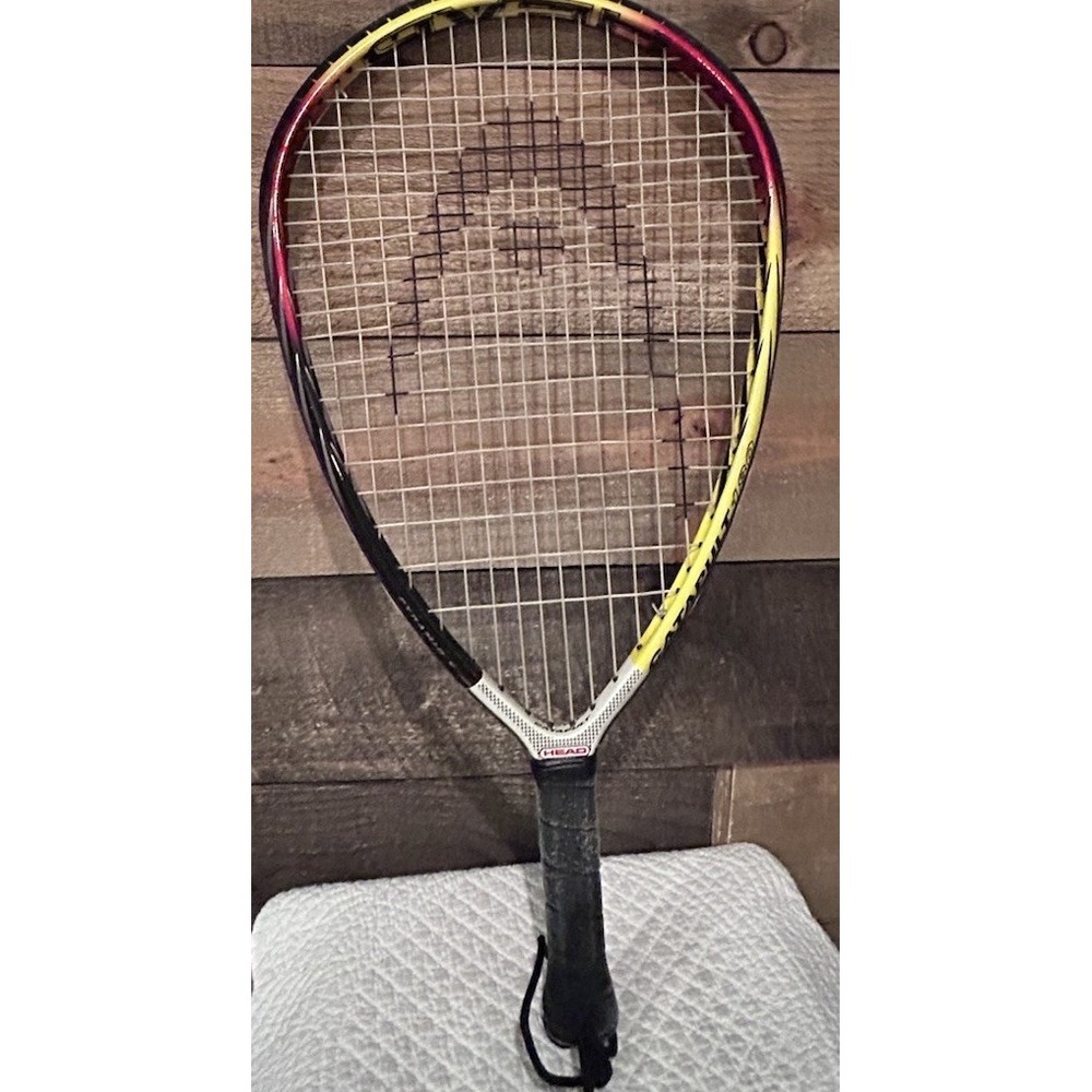 Head Catapult 180 Racquetball Pyramid V Racquet 3 5/8 Grip With Case - Picture 3 of 10